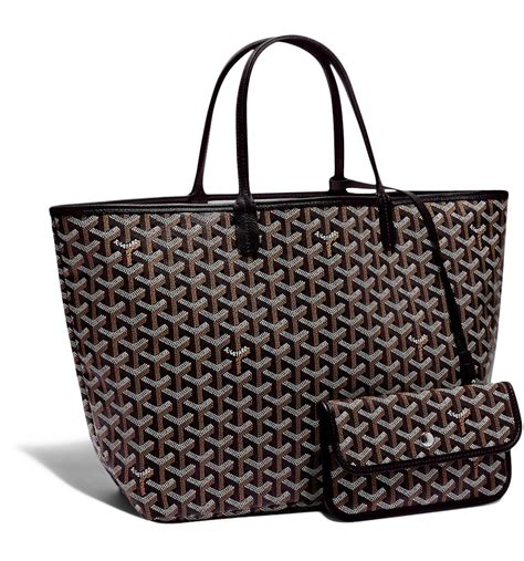 black goyard tote bag|maison goyard tote bag price.